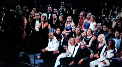 ... the Grammy audience realizes the Queen Bee has more brains than the entire US music industry.