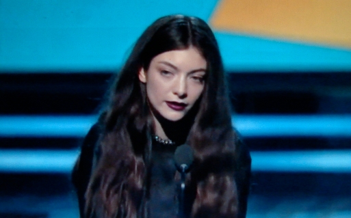Royal Lecture: Ella Yelich-O'Connor A.K.A. Lorde educates  elites at the 56th Grammy Awards.