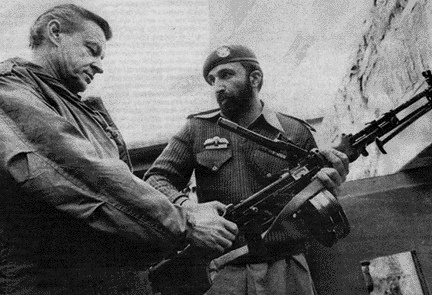 CHANGE YOU CAN BELIEVE IN: After arming and training the Mujahideen in modes of terrorism in 1979, giving foreign policy ‘advice’ in Pakistan in 1980 (see picture), in a covert strategy to antagonize the Russians to invade Afghanistan, Zbigniew Brzezinski later became a foreign policy advisor to President Barack Hussein Obama.