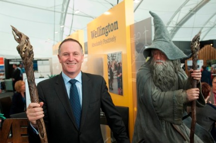 Grizzly Gandalf: Great Wizard Gandalf was furious when he found out the Dark Wizard John Key had become Middle Earth’s political leader.